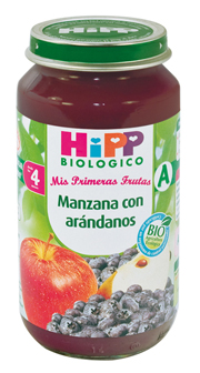 Apple with blueberries. 12 x 250 gr.