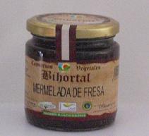 Mermelada de fresa Bihortal. Caja 6 botes 260 gr.
