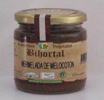 Mermelada de melocotón Bihortal. Caja 6 botes 260 gr.