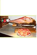 Iberian bellota organic ham.